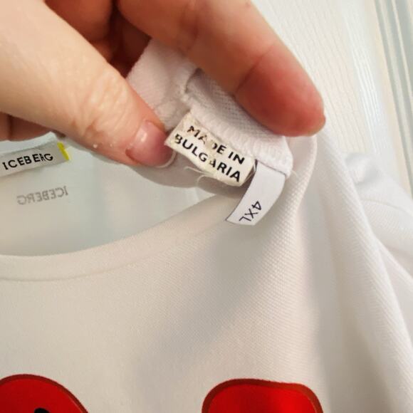 Iceberg Bugs Bunny Shirt Mens 4XL Looney Tunes Rabbit Shadow Logo 50” Chest - Picture 3 of 10